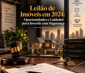 Leilão de Imóveis em 2024: Oportunidades e Cuidados para Investir com Segurança